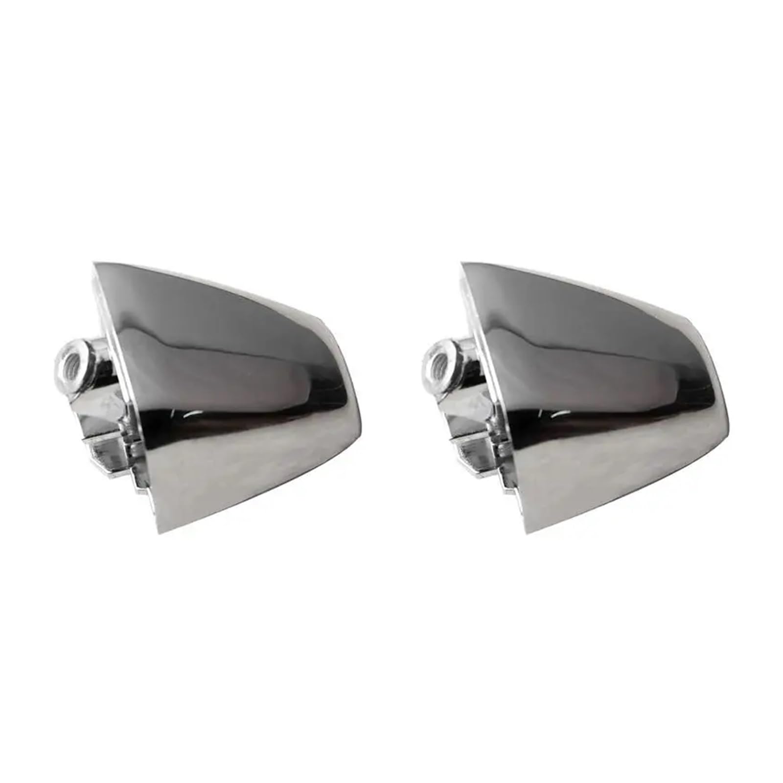 Ldgsuph Silver 2X 15932907 Car Exterior Door Or Front Handles End Cap Cover Suitable For Hummer H3 2006-2010 Suitable For Hummer H3t 2009-2010