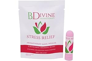 Aromatherapy Energy Inhaler: Instant Anxiety Relief and Restful Sleep