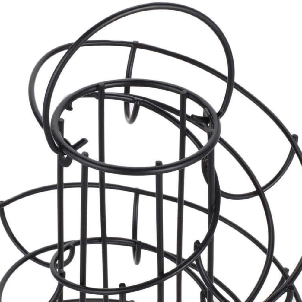 Lot de 20 spirales sans installation pour porte-œufs, support de cuisine en fer pour comptoir, support de rangement peu encombrant