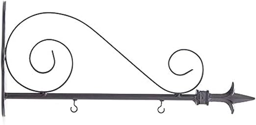 17.5 Inch Metal Arrow Holder, Black