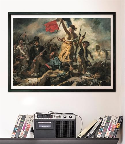 Puzzle Compact 1000 pièces : Delacroix Liberty Leadring People Clementoni Puzzles - vue 7