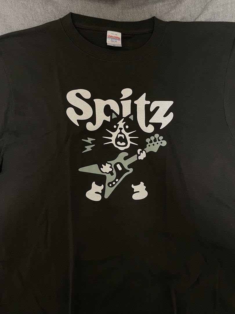 新品　スピッツ　エレキねこ　Tシャツ　Sサイズ　グッズ　チャコール　Spitz 新品 スピッツ エレキねこ Tシャツ Sサイズ グッズ チャコール