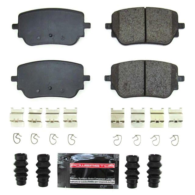 Image of PowerStop Z23 Performance Carbon Fiber Ceramic Brake Pads Rear Z23-2271 | Mercedes-Benz CLA250, Mercedes-Benz GLA250, GLB250 Carbon Fiber Ceramic Brake Pads + Installation Hardware