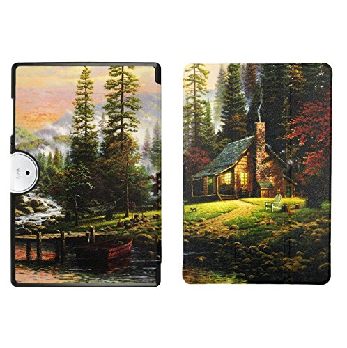 Oujietong Custodia per Acer Iconia Tab 10 Tablet - A3-A50-K4K4 10.1' Custodia Case Tablet Cover Home