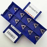 Generisch LF&LQEW 10 Stück/Karton TCMT21.51 Fräseinsatz TCMT110204-HM 1125 Hartmetall-Einsatzklinge für Stahleinsatz-Innendrehwerkzeug