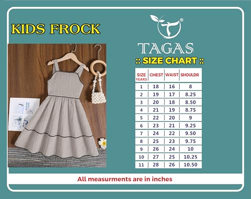 Image of Tagas Girls' Princess Dress for Girls|Girls Dress| Birthday Frock for Girl| (KD-215)