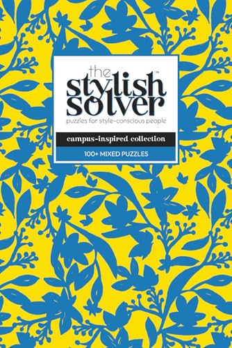 the Stylish Solver - Campus-Inspired 100+ Mixed Puzzle Book for College Students: Recharge & Refocus While Showing Off Your Style, Spirit & Smarts (Light Blue Yellow Medley I) image 2