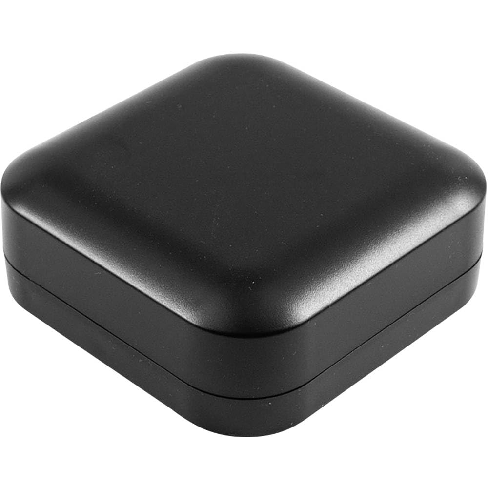 Hammond Electronics 1557D2BK DIY, Black, (L x B x H) 120 x 120 x 45 mm