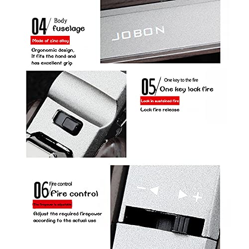 Fackel Feuerzeug Verwendet Butangas 3 Einstellungen Stärke Jet Flamme Feuerzeug Sturm Feuerzeug Winddicht Für Candle… – Bild 6