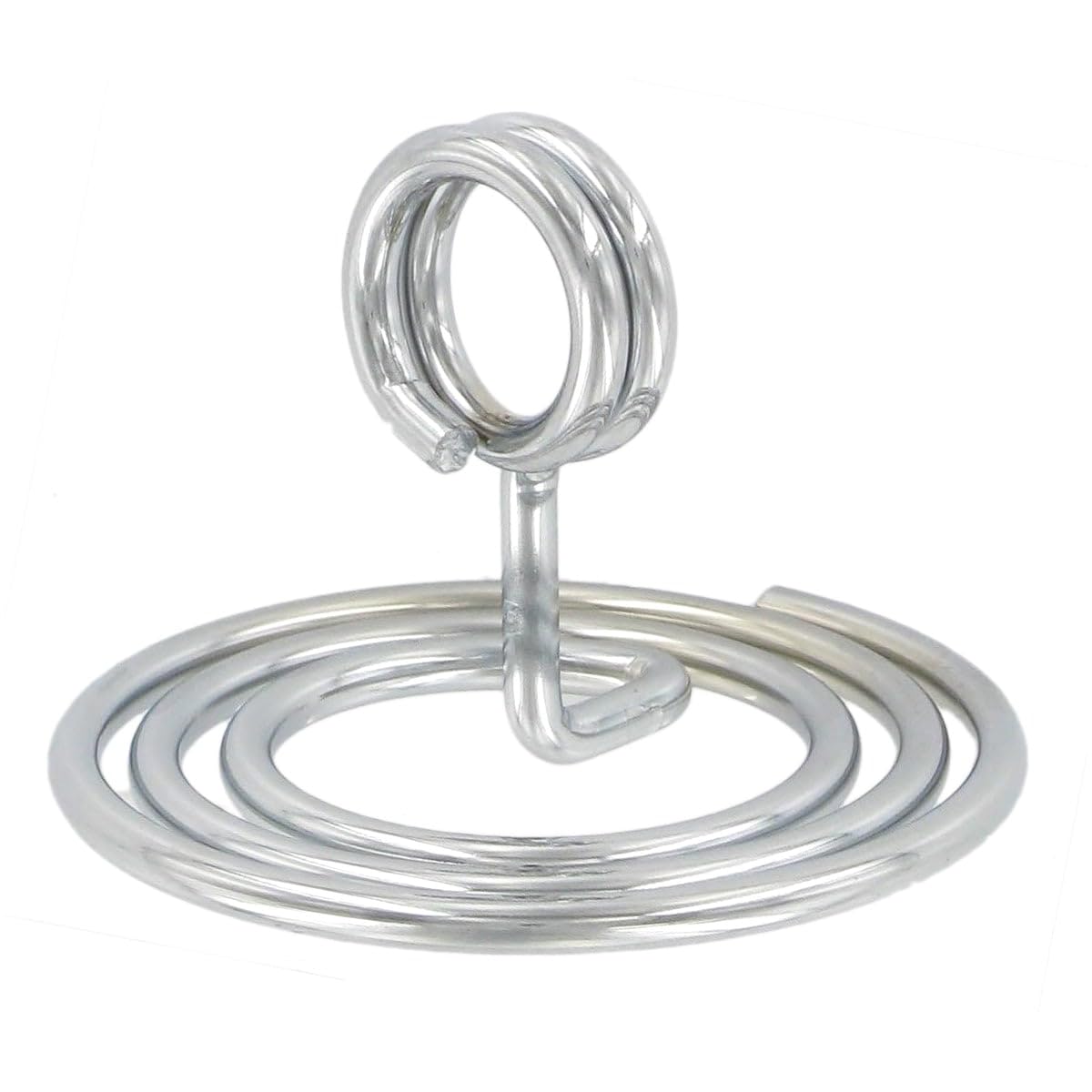 American Metalcraft NSC1 1-1/2" Chrome Swirl Base Number Stand