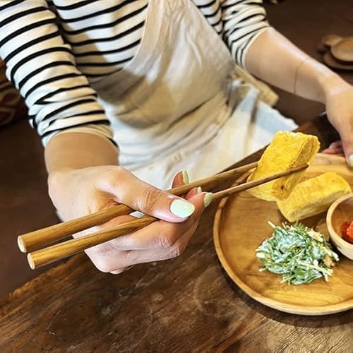 アジアン バリ 雑貨 ♪無垢 チーク材 箸(24cm)♪ インテリア おしゃれ エスニック キッチン雑貨 カトラリー 食器 はし