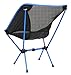 MARCHWAY Ultralight Folding Camping Chair, Portable Compact for Outdoor Camp, Travel, Beach, Picnic, Festival, Hiking, Lightweight Backpacking (Sky Blue)