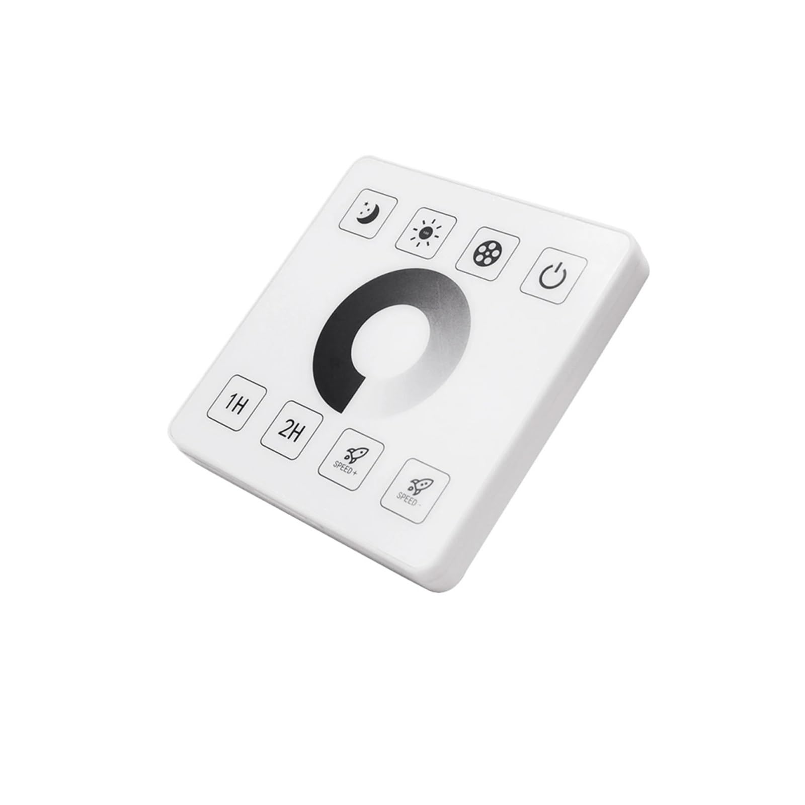 LED Dimmer Controller Wall Touch Remote Control Suitable for 8mm PCB AC110V/220V 288Leds/m 3000K 4000K 6000K COB Light Strip(Touch Remote Dimmer,220V UK Plug)