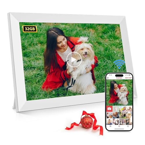 Frameo 10.1 Inch WiFi Digital Photo Frame Built in 32GB Memory,12...