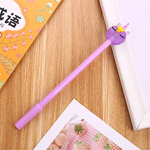 Bolígrafo Gel Tinta Negra Animal Kawaii 6 Piezas miniatura 6