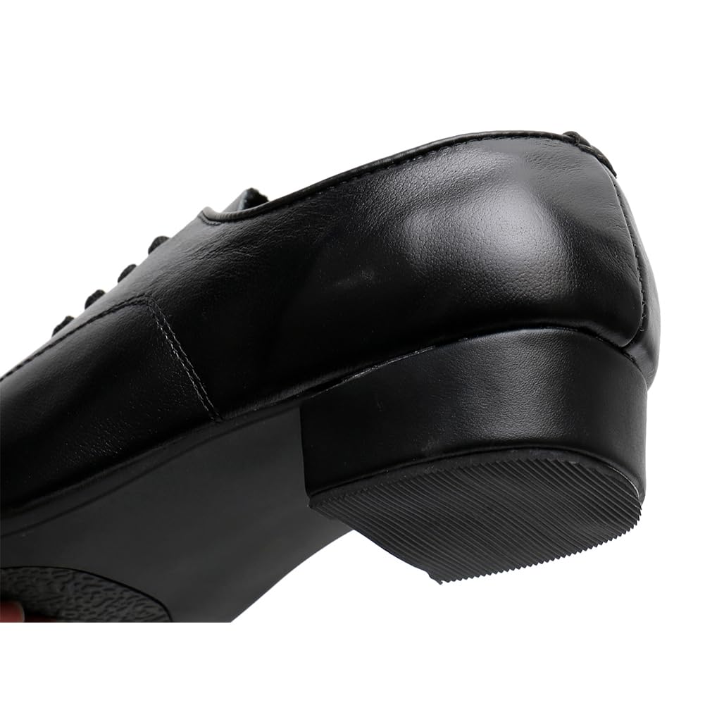 Zapatos Baile Hombre Piel Salsa Bachata Latino Cerrados