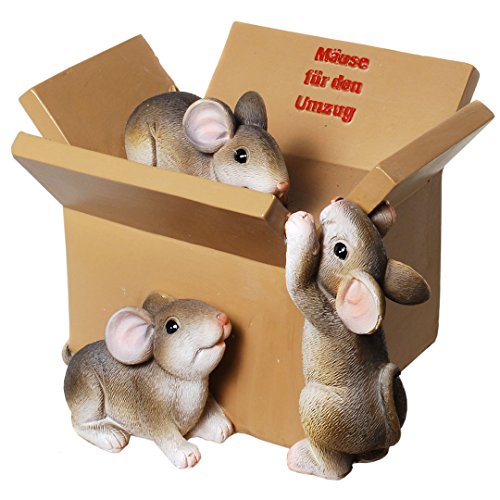 Preisvergleich Produktbild Spardose Umzugskasse aus Polyresin