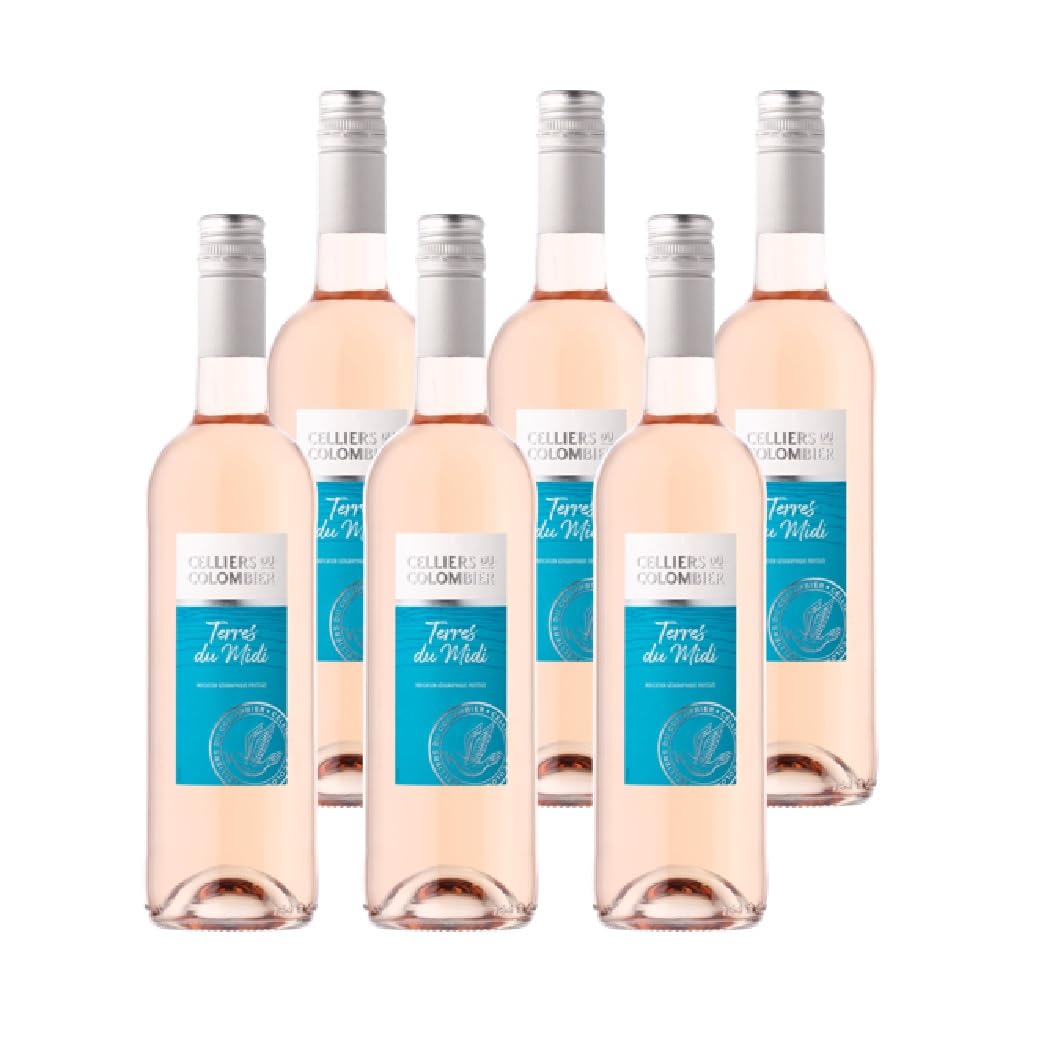Celliers du Colombier - Vin Rosé - IGP Terre du Midi - 6x75cl