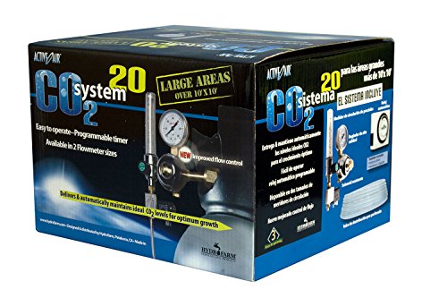 Hydrofarm Active Air Cosys20 Cosys Co2 With Timer, Stainless Steel #TOP1