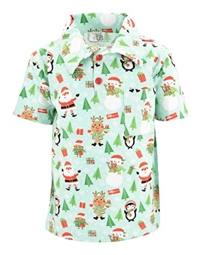 Image of Unique Baby Short Sleeve Collared Boys Polo Shirt, Toddler Kids Polo Shirts
