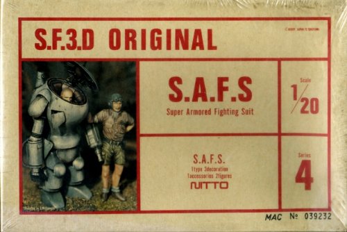 Amazon | S.F.3.D ORIGINAL S.A.F.S 1/20 series4 | プラモデル 通販
