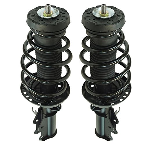 Image of TRQ Front Driver and Passenger Side Strut and Spring Assembly Set Compatible with 11-16 Buick Regal Base CXL Premium Sport Touring