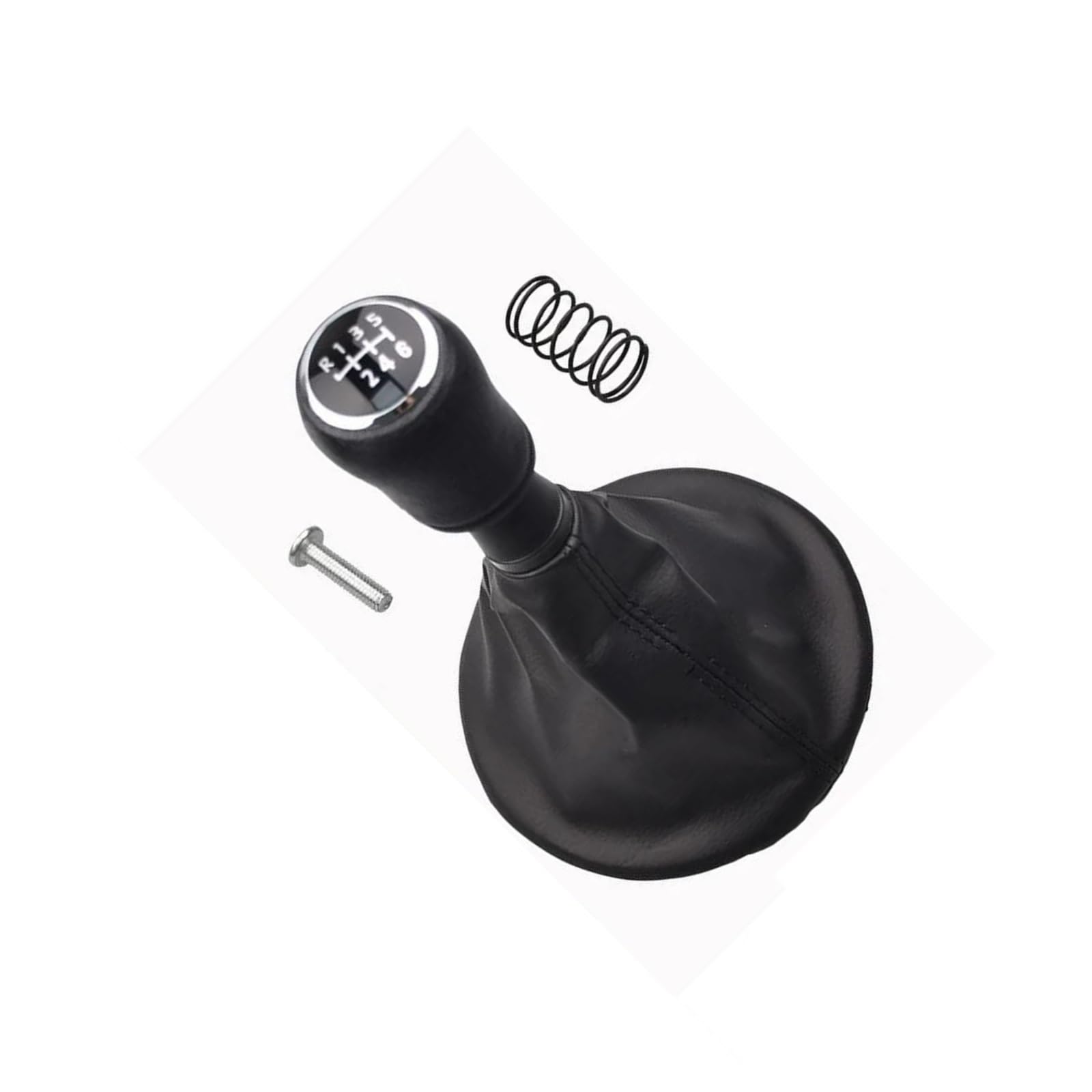 CAVINBDZ 5 6 Speed Car Manual Gear Shift Knob Shifter with Gaiter Boots for VW for Transporter T5 T5.1 Gp 2003-2011 T6