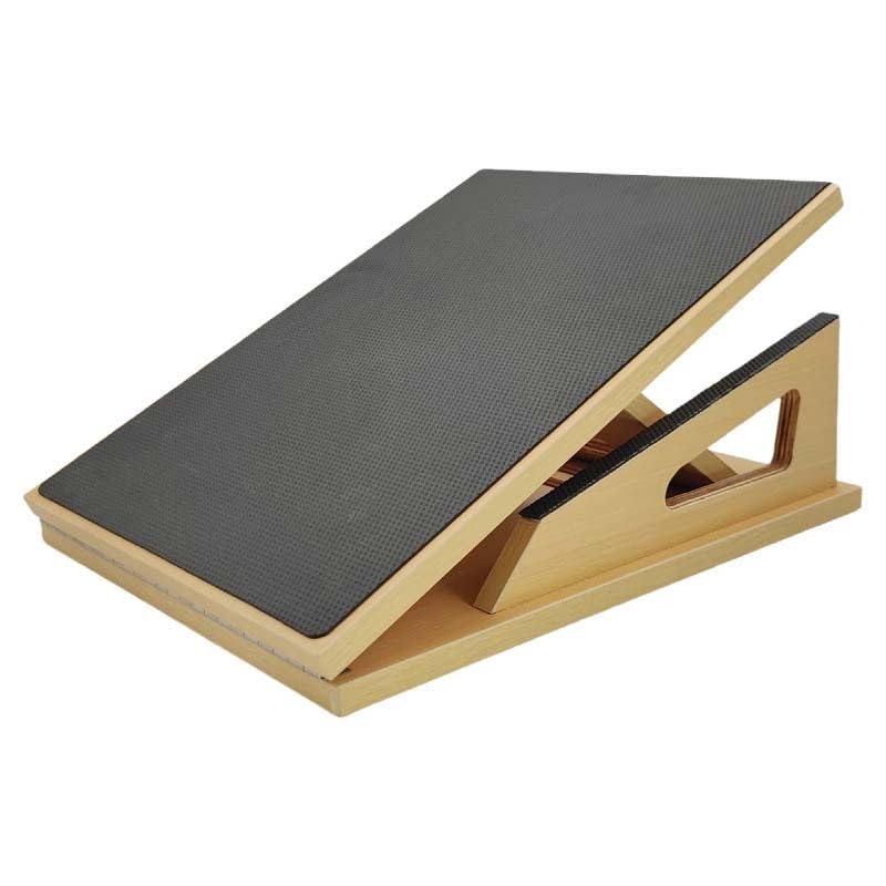 Barella per gambe in legno con cerniere in acciaio inox per allenamento di flessibilità fitness a casa
