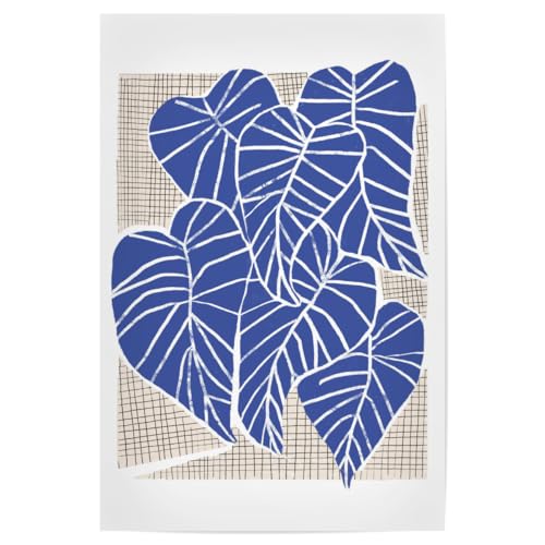 artboxONE Poster 60x40 cm Natur Pati Cascino - Alocasias hochwertiger Design Kunstdruck - Bild natur blatt blume