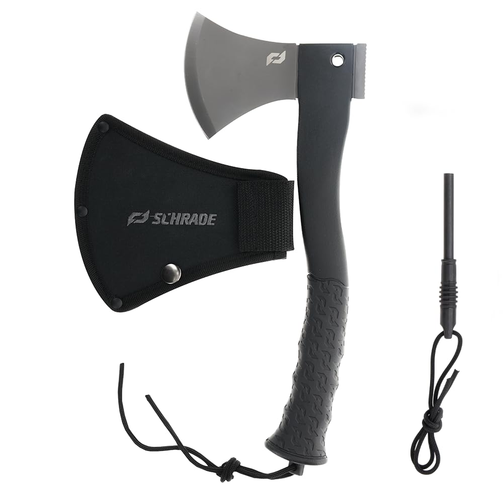 Amazon.com : Schrade Delta Class Bedrock Axe with 3Cr13 Stainless