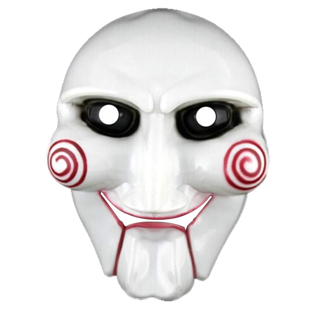 Amazon.co.jp: Lolay SAW マスク ソウ ビリー人形風 マスク 樹脂 お面