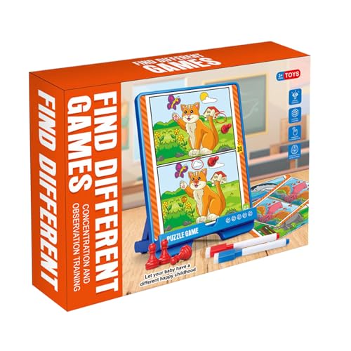 Jouets Éducatifs Interactifs et Amusants : Le Jeu des Différences aux Multiples Défis