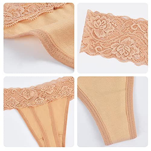 Image of Sunm Boutique 20 Pack Womens Lace Thongs Underwear Seamless T Back Low Waist See Through Panties