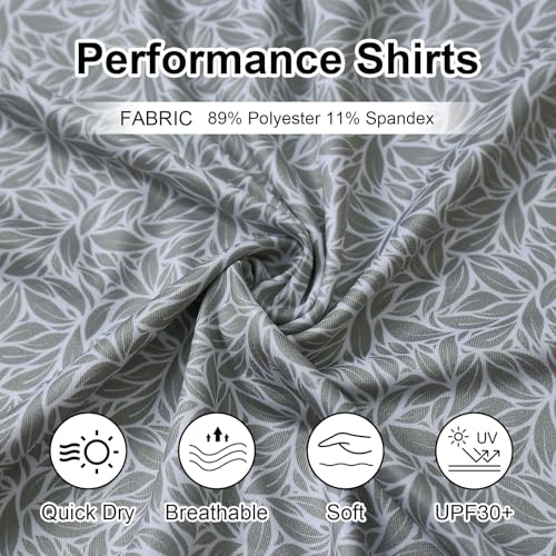 Image of Golf Shirts for Men - Dry Fit Moisture Wicking Short Sleeve Performance Sport Casual Striped Collared Mens Polo Shirt