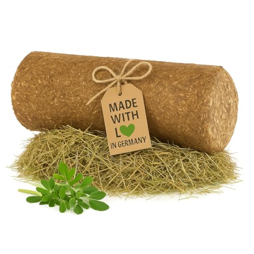 LAX Knusperstangen Heu & Luzerne für Pferde 3,5 kg (4 Stangen) – Getreide- & melassefreie Raufutter-Snacks – Gesundes Pferdeleckerli