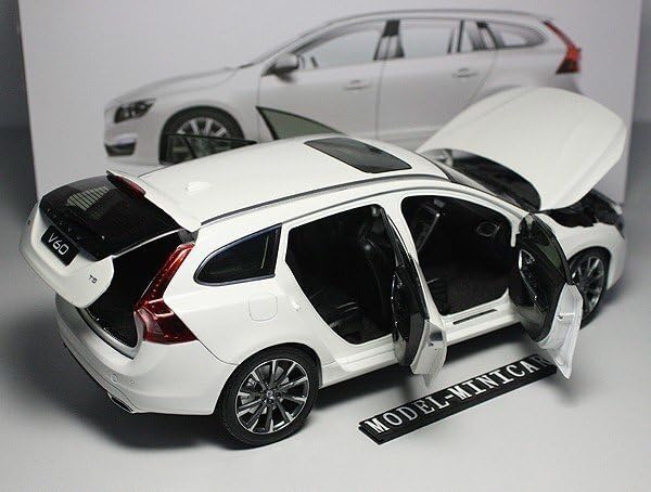 VOLVO V60 ホワイト ミニカー 18/1 Amazon.co.jp: △VOLVO特注！1/18 ボルボ NEW V60 白 : 車＆バイク