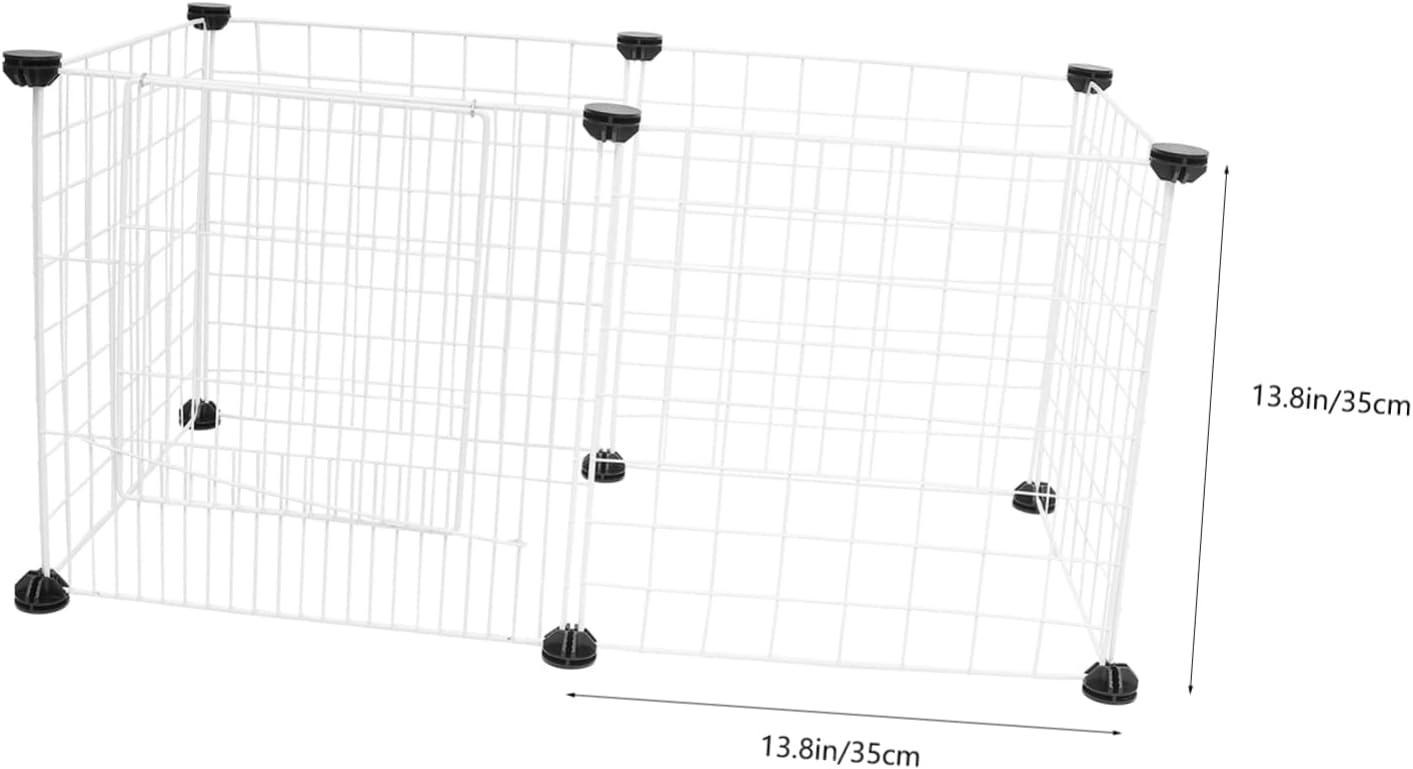 Yardwe Pet Fences for Dogs Outside Cat Cage Dog Cage Pet House Home Decor Easy DIY