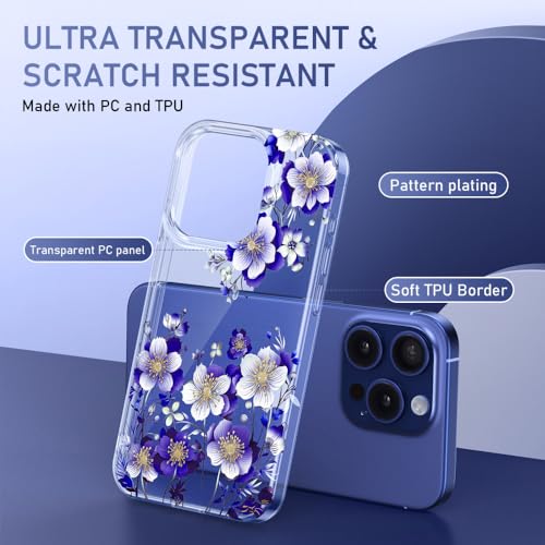 Coque de téléphone fleur claire iPhone 15 Plus idéale pour vos sorties - 2
