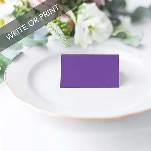 Miniatura 7 de Andaz Press Tarjetas de lugar imprimibles para tienda de campaña, paquete de 20 unidades, tarjetas de lugar para configuración de mesa, tarjetas de