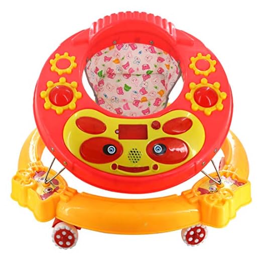 Baby Walker for Activity New Model Music and Light for Girls/Boy Age - 6 to 18 Months