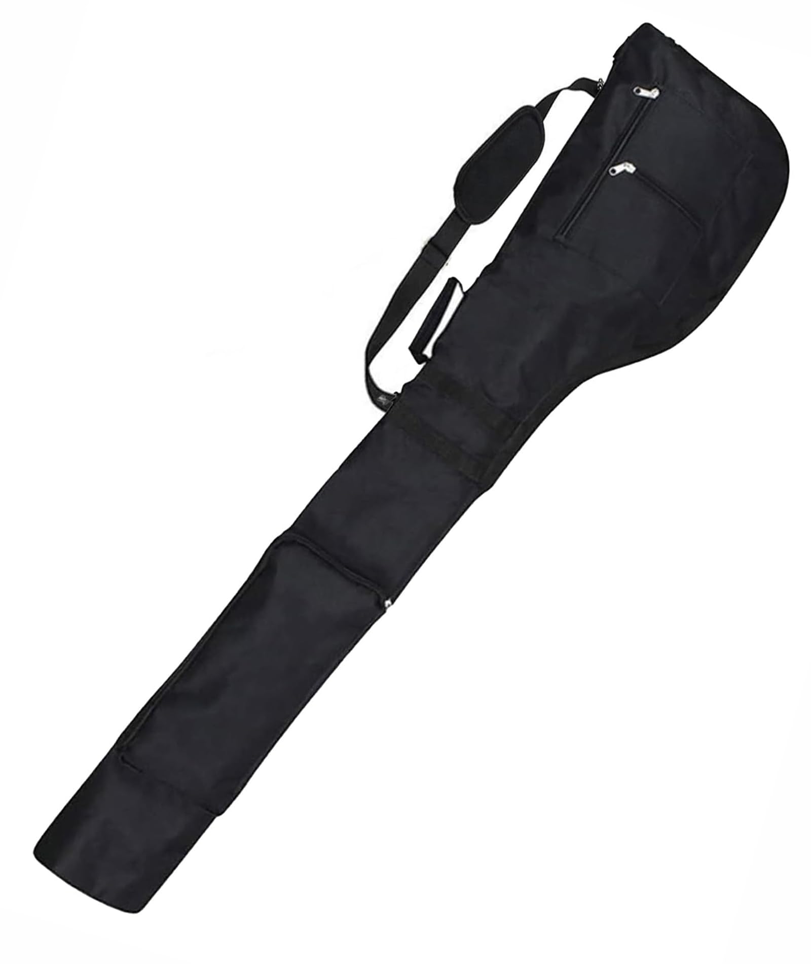 1Pcs Golf Bag, Golf Kit, Black Golf Club Carry Bag for Indoor and Outdoor Use, Durable Lightweight Design, Dimensions 126cm Length, 32cm Bottom Width, 12cm Top Width,Suitable for Sports Use-image-22