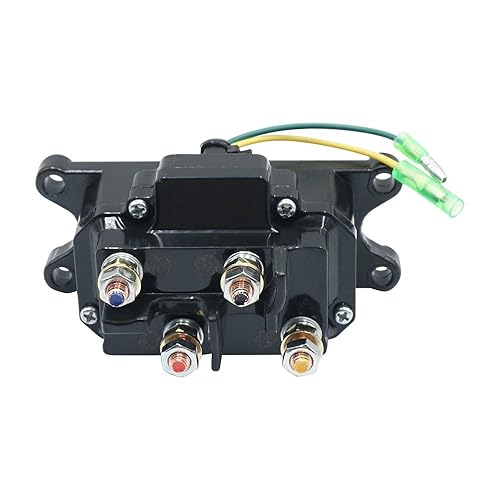 Miniatura 4 de 62135 63070 Contactor de relé solenoide de cabrestante para 1500-5000lbs Polaris 800 1000 Warn Warn Warn Winch Switch 12V 250A  749002875714  70715