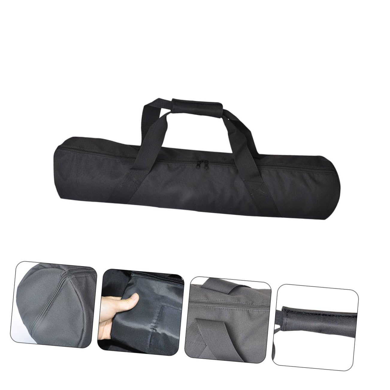 BESPORTBLE Borsa Strato e Oxford Leggera Treppiede per Nero Tracolla Interno in Spugna Incorporato Uso Fotografico All'aperto