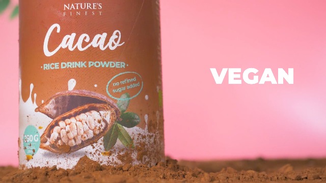 Nature's Finest Bio-Reisgetränkpulver Kakao & Vanille 250 g | Für 2,5 L leckere Bio-Pflanzenmilch | Vegan and… – Bild 8