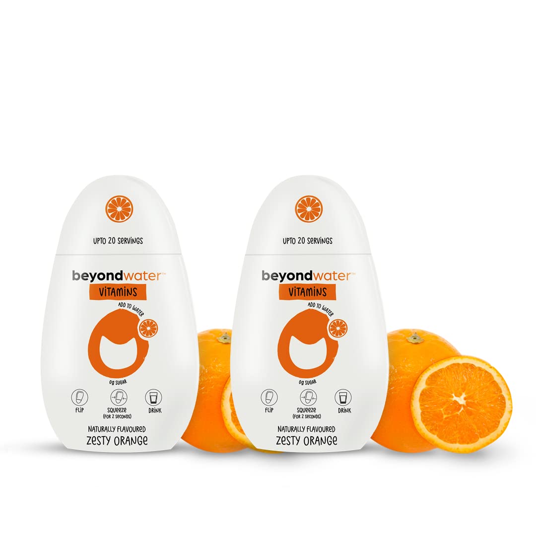 BEYOND WATER Vitamin Flavoured Water Orange Flavoured Water Drops