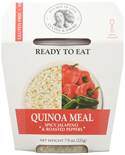 Cucina & Amore Quinoa Meal Spicy Jalapeno & Roasted Peppers - 7.9 OZ (Pack of 6)