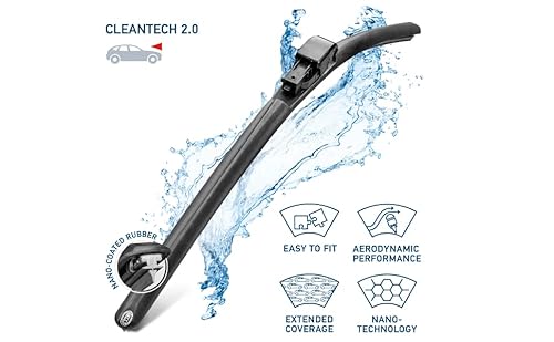 Hella 358054181 Oe Quality 18 Inch All Seasons Nano-Coated Rubber Cleantech Wiper Blade (Single Blade) Fits Select Domestic thumb #2