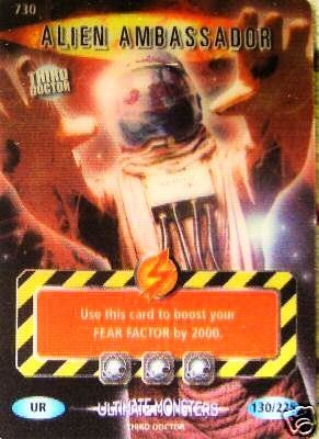 Dr Who Battles in Time Ultimate Monsters Alien Ambassador Ultra Rare Card :  Amazon.co.uk: Toys & Games