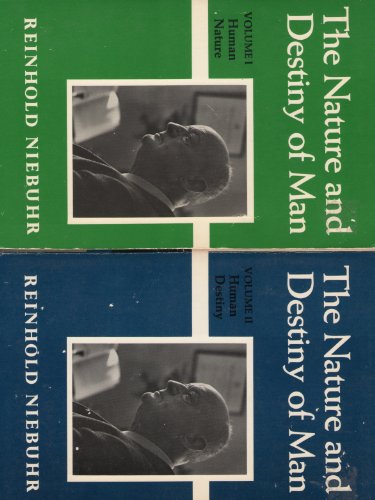 THE NATURE AND DESTINY OF MAN Volume One (1) & ... B000N52NMA Book Cover