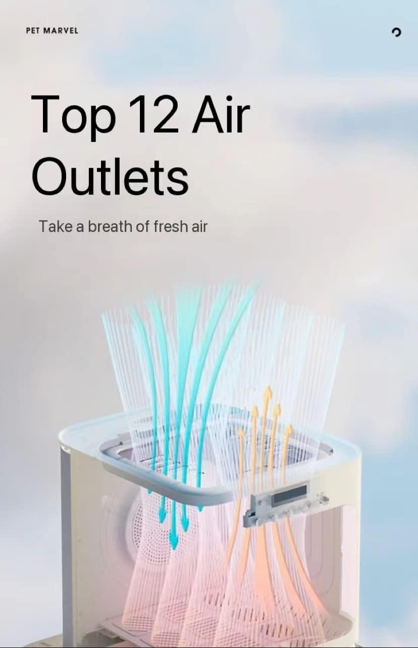 Pet Drying Box Automatic Cat Dog Bath Dryer Home Hair Dryer Blower